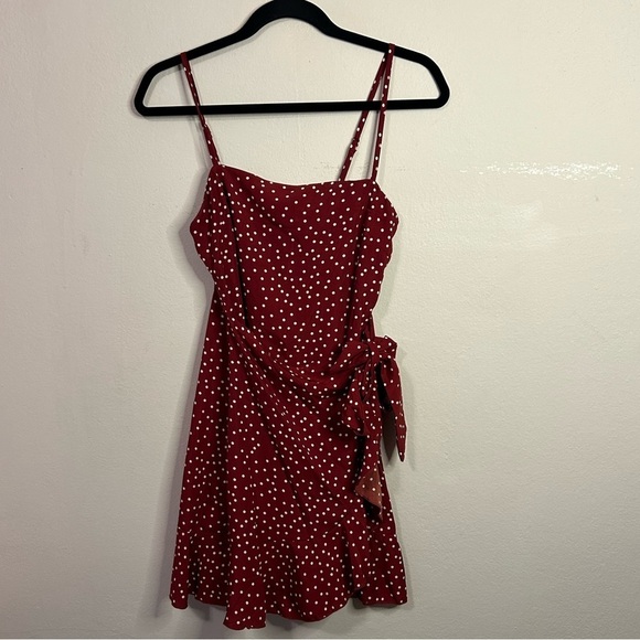 Polly Polka Dot Wrap Dress - Picture 1 of 5